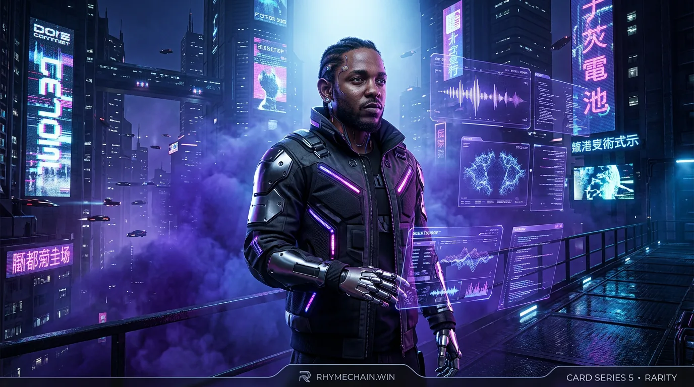 Kendrick Lamar in the RhymeChain universe